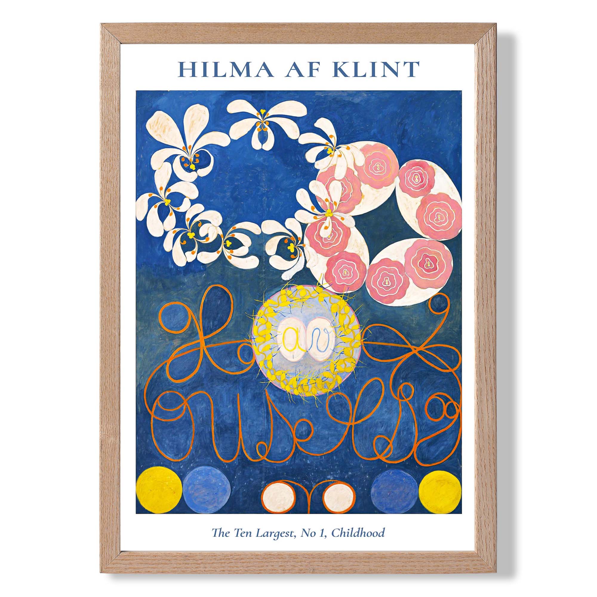 Hilma AF Klint No 1 Childhood Art Print Wall Art Print