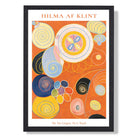 Hilma AF Klint No 3 Youth Art Print print in Black Wooden Frame