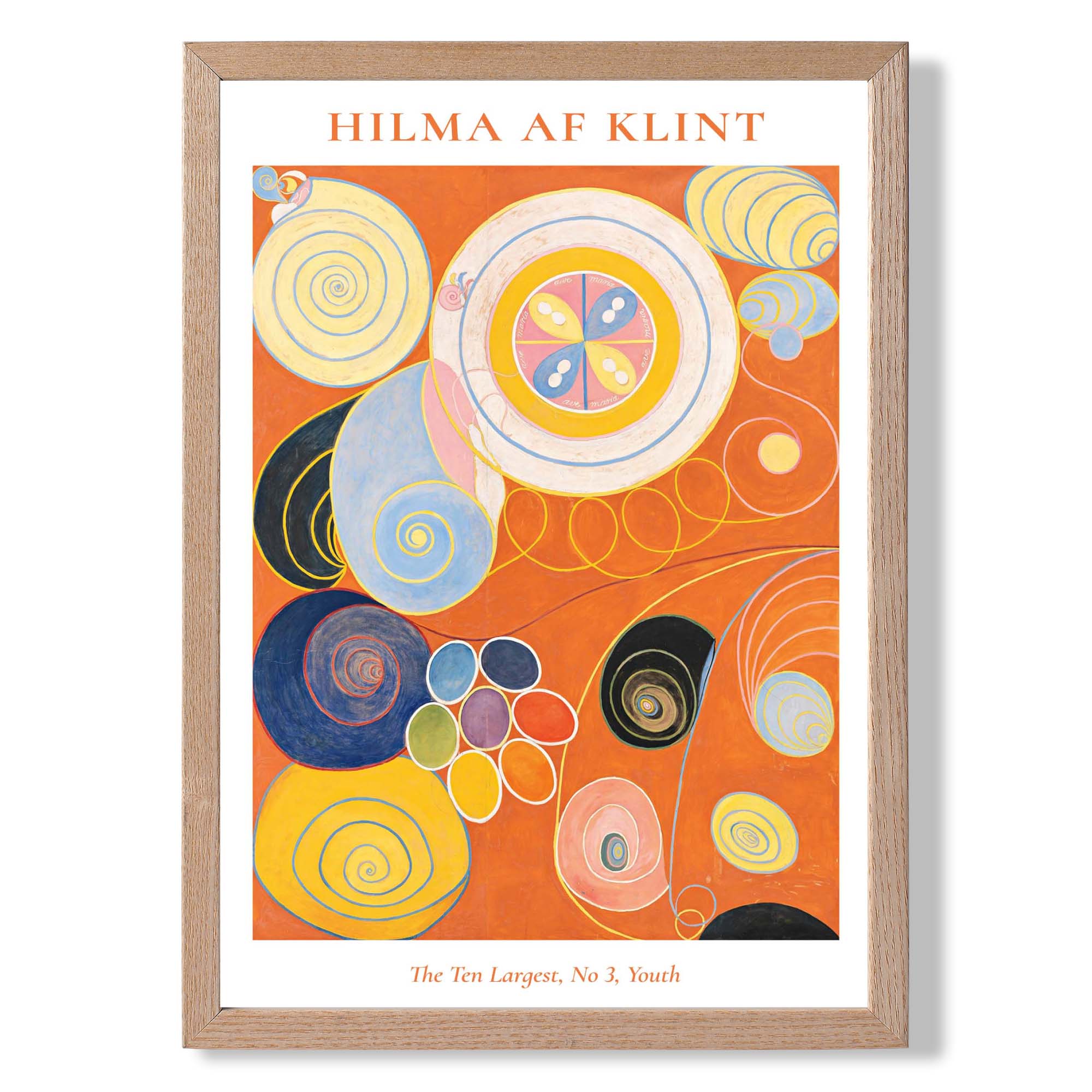 Hilma AF Klint No 3 Youth Art Print Wall Art Print