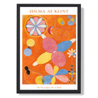 Hilma AF Klint No 4 Youth Art Print print in Black Wooden Frame