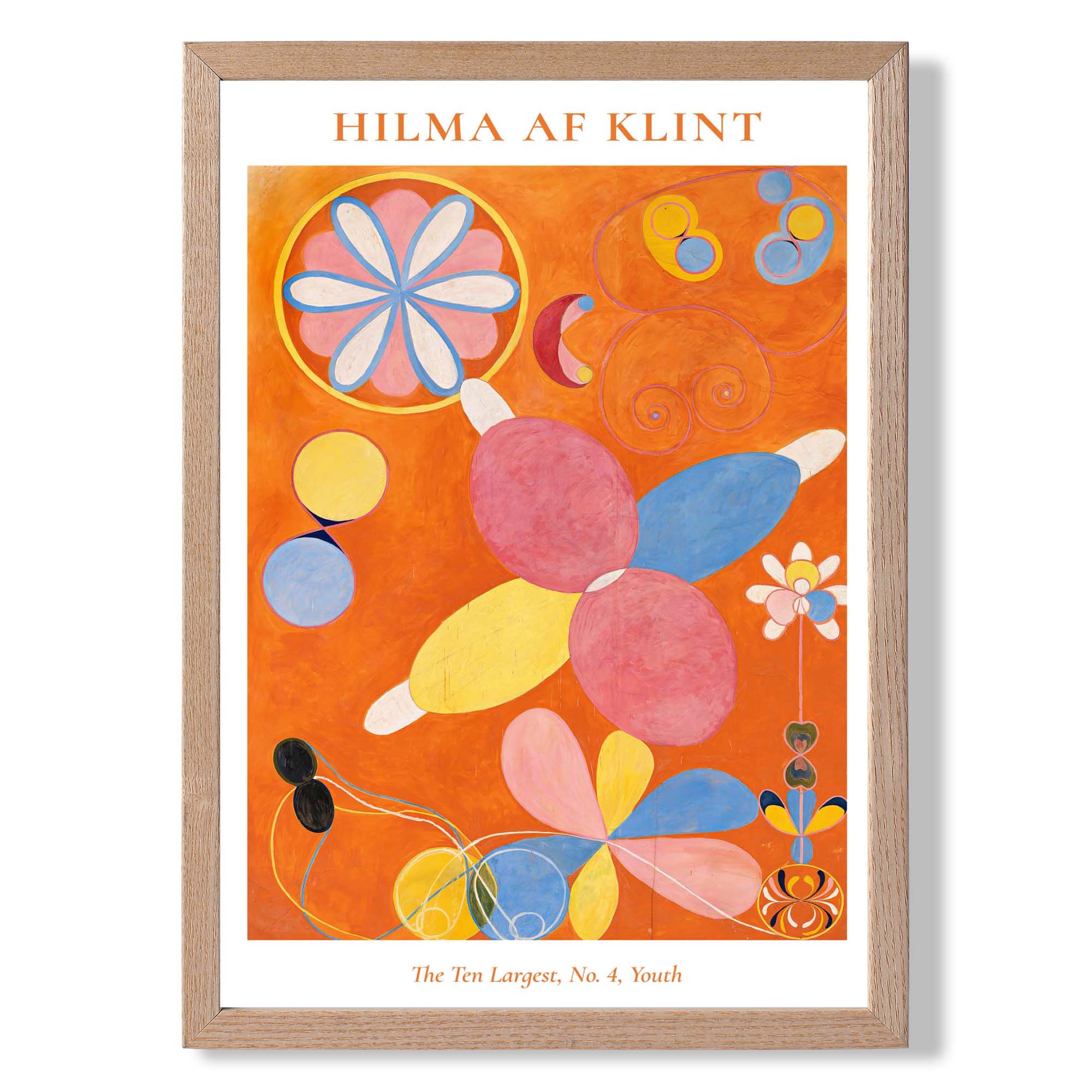 Hilma AF Klint No 4 Youth Art Print Wall Art Print