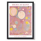 Hilma AF Klint No 8 Adulthood Art Print print in Black Wooden Frame