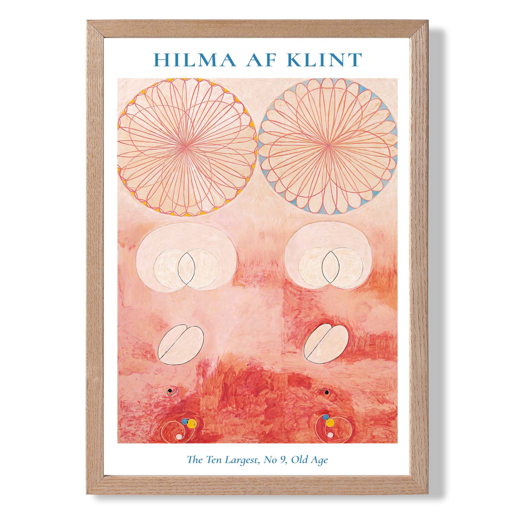 Hilma AF Klint No 9 Old Age Art Print Wall Art Print