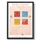 Hilma AF Klint No 10 Old Age Art Print print in Black Wooden Frame
