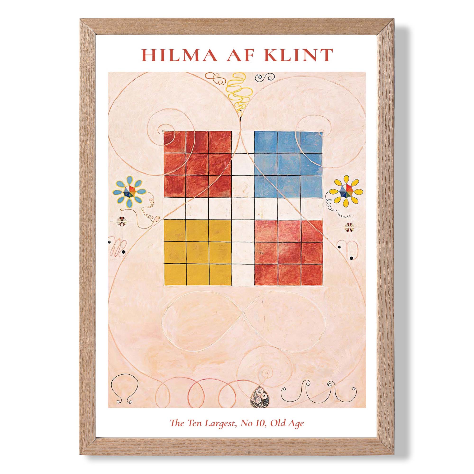 Hilma AF Klint No 10 Old Age Art Print Wall Art Print