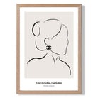 I am Fashion Sketch Quote  Art Print Wall Art Print