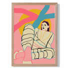 La Mode Styled In Pink Art Print Wall Art Print