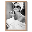 Audrey Hepburn Lipstick Art Print Wall Art Print