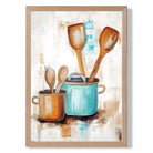 Kitchen Utensils Vintage No 3 Art Print Wall Art Print