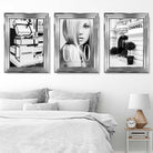 Set of 3 Chanel  Quote Fashion Art Prints in Luxury Frames | Artze UK