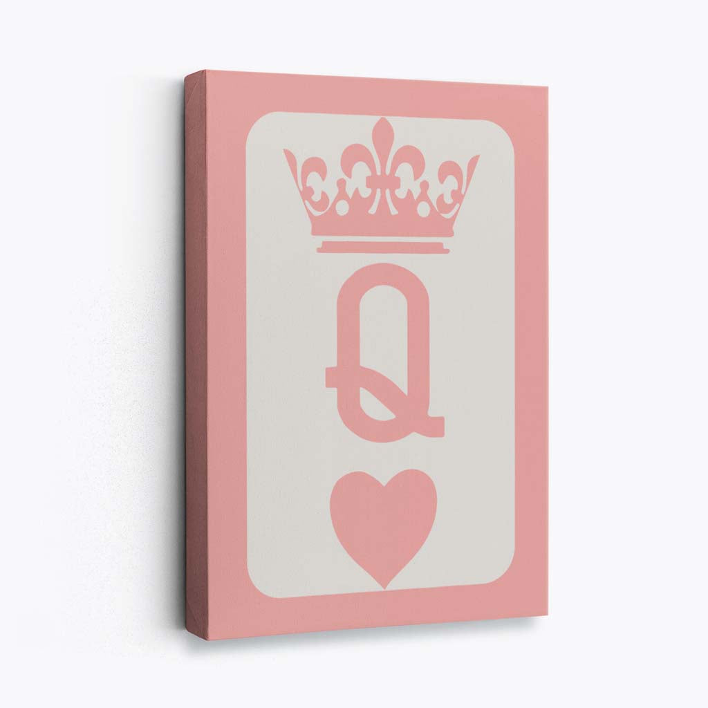 Queen of Hearts Canvas Art Print