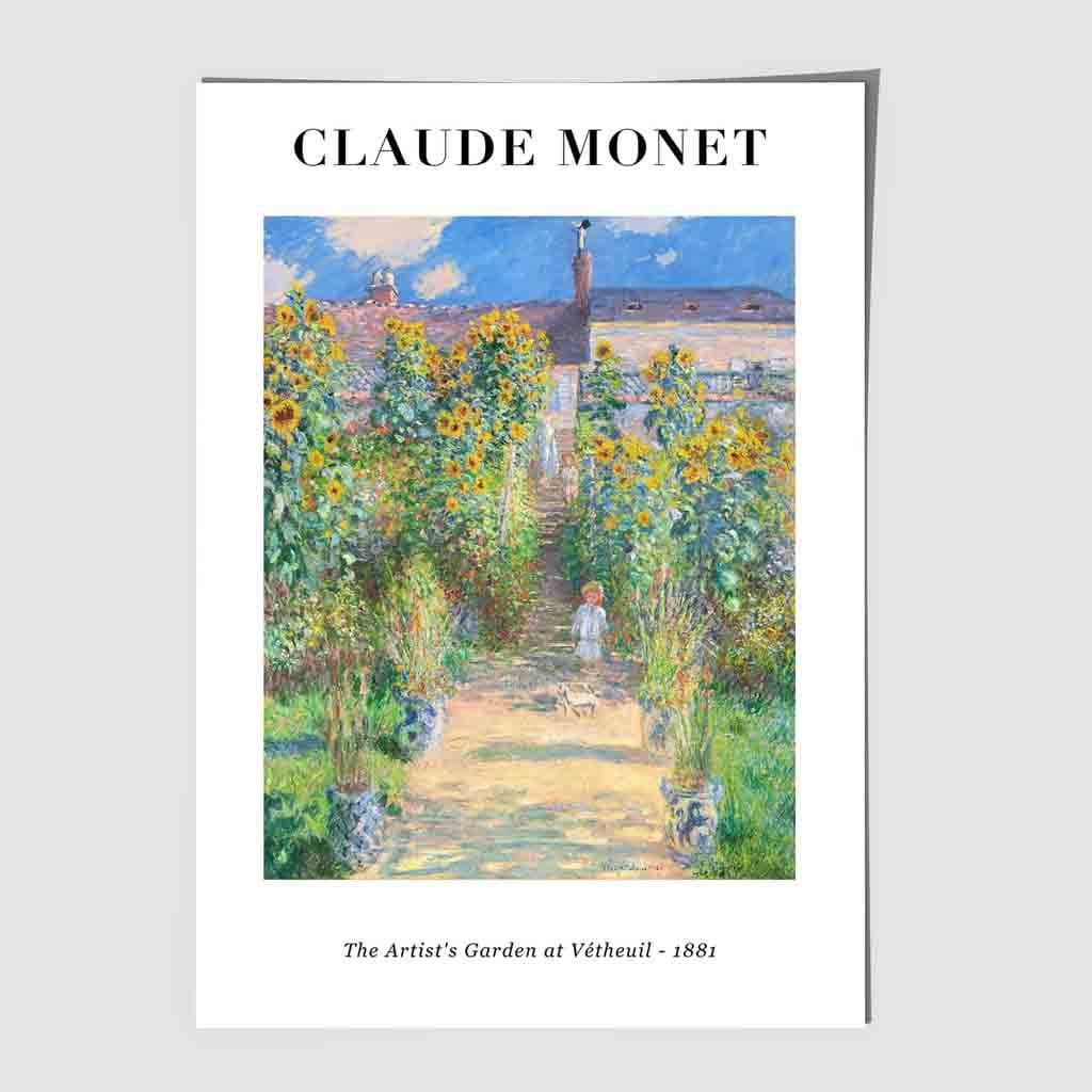 Monet - The Artist's Garden at Vétheuil