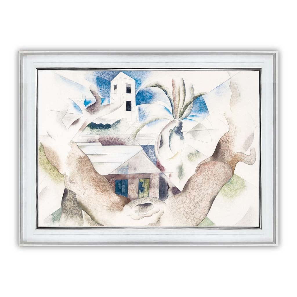 Charles Demuth - Bermuda No 1 - Tree and House