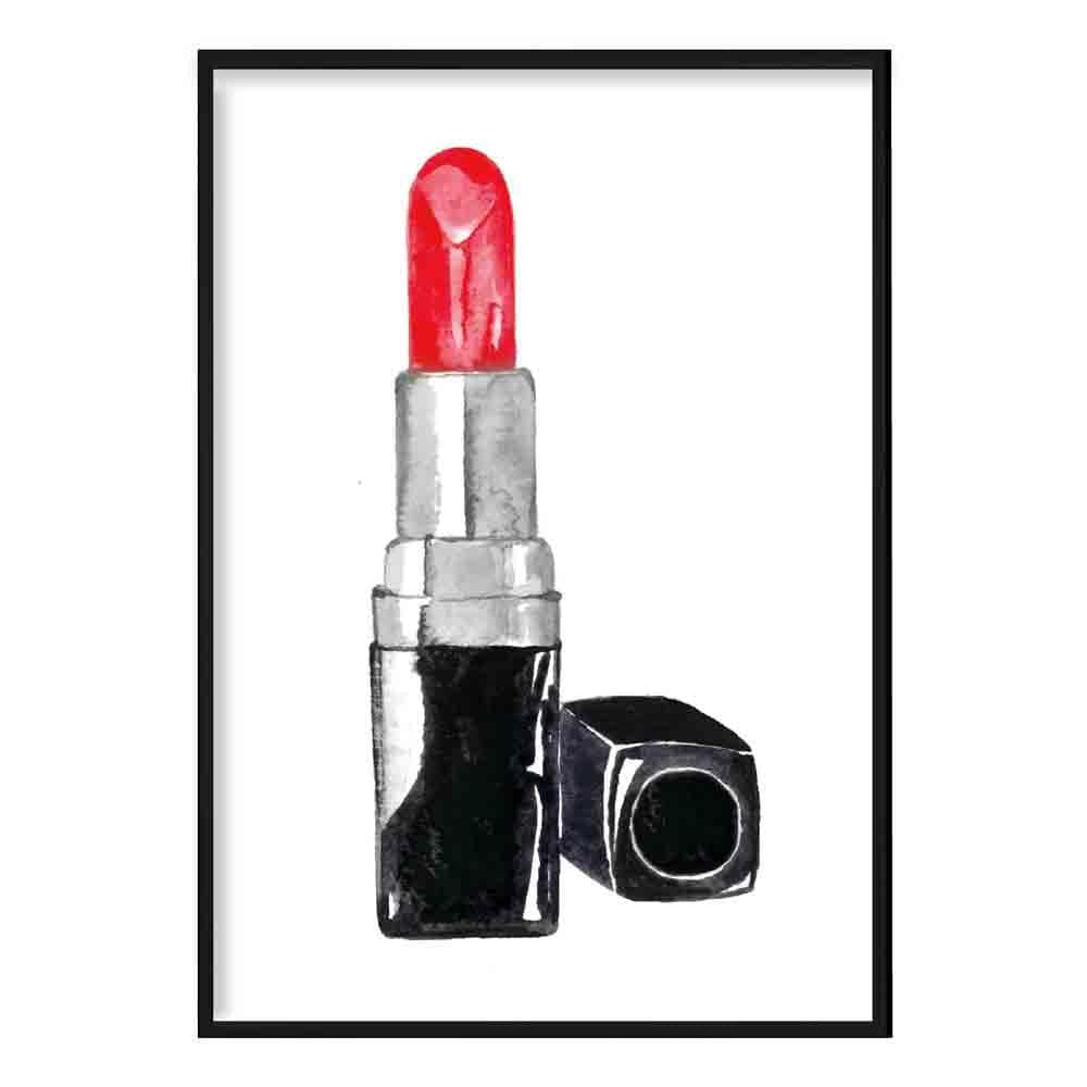 Red Lipstick Poster – Artze Wall Art