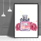 Pink Parfum and Peonies Perfume Poster 2