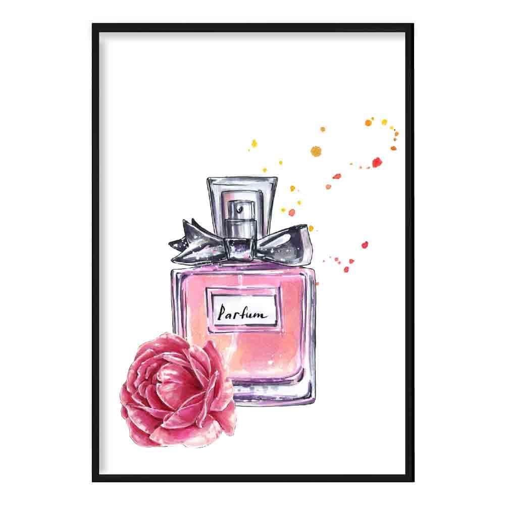 Pink Parfum with Peony Perfume Poster 3