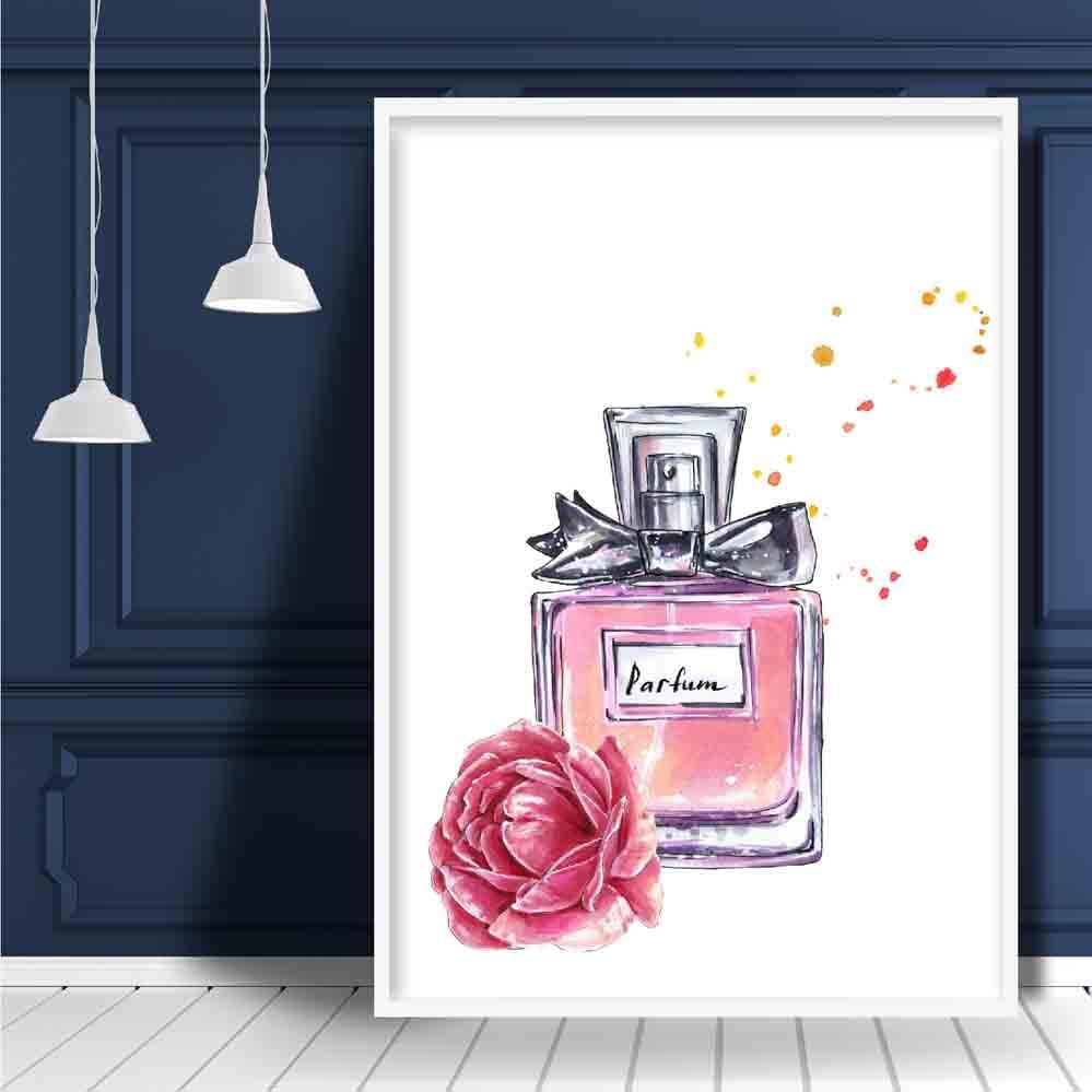 Pink Parfum with Peony Perfume Poster 3