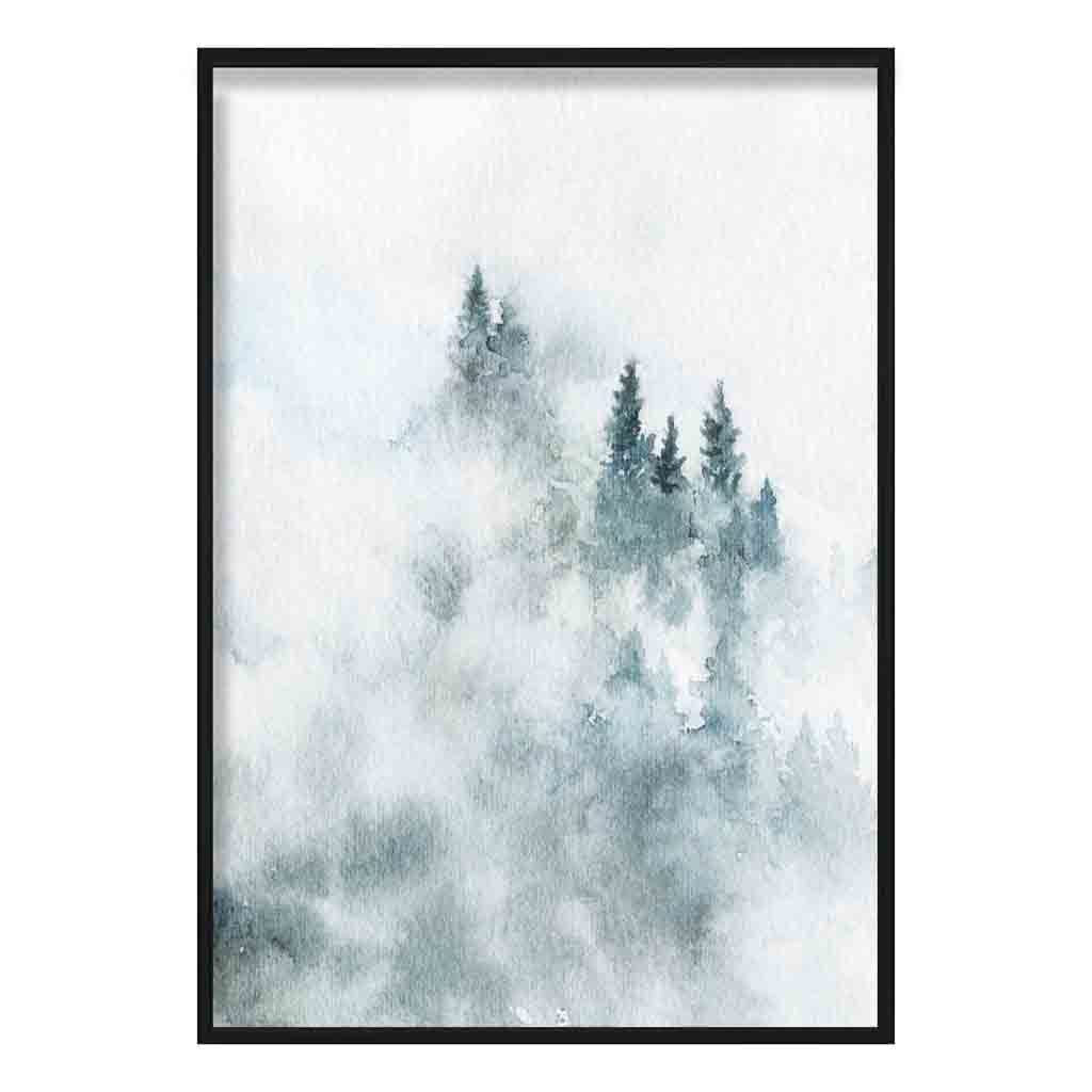 Abstract Landscape Art Print of Painting No 2