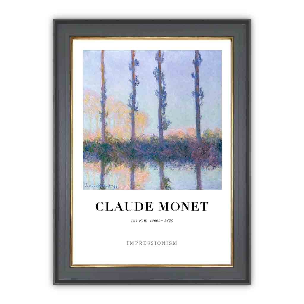 Monet - The Four Trees