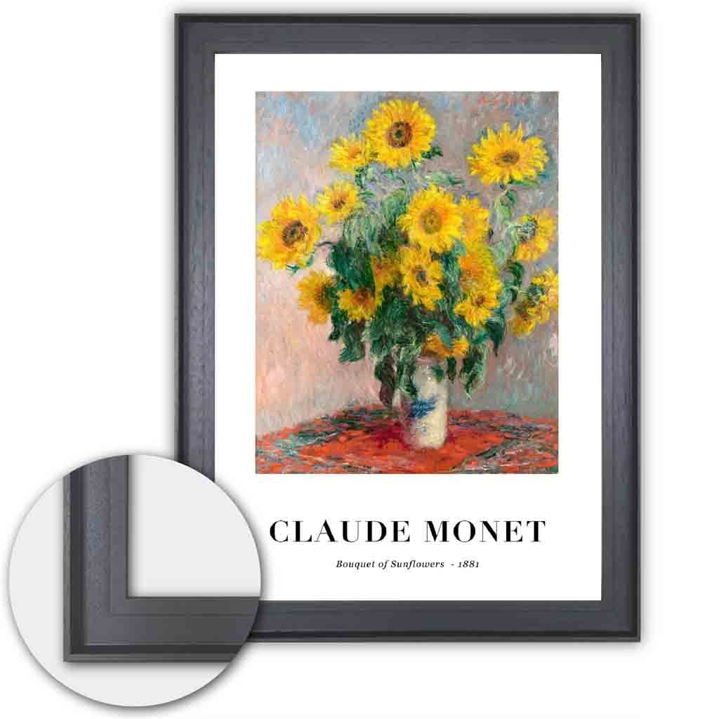 Monet - Bouquet of Sunflowers