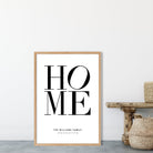 New Home Gift, Personalised Home Print, Housewarming Gift, First Home, New Home Print, Moving Gift, Christmas Gift, Custom Poster